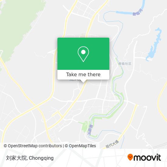 刘家大院 map