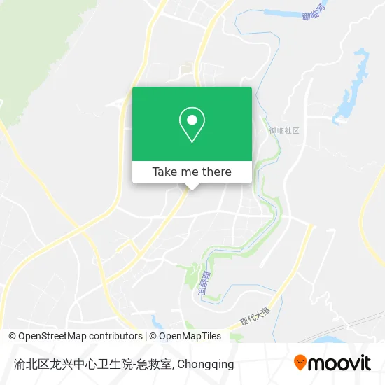 渝北区龙兴中心卫生院-急救室 map
