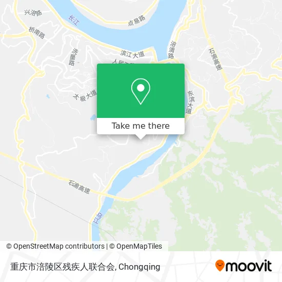 重庆市涪陵区残疾人联合会 map