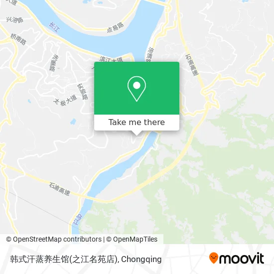 韩式汗蒸养生馆(之江名苑店) map