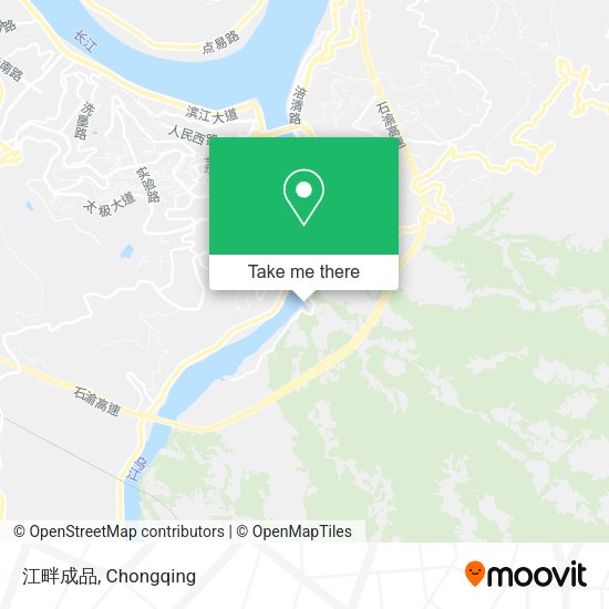 江畔成品 map