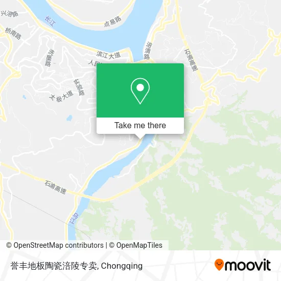 誉丰地板陶瓷涪陵专卖 map