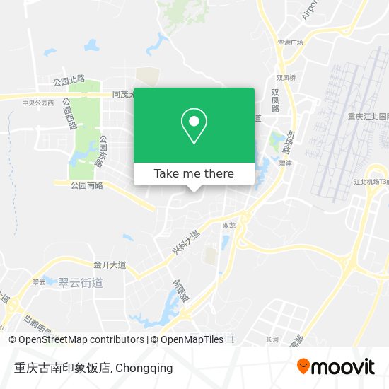 重庆古南印象饭店 map