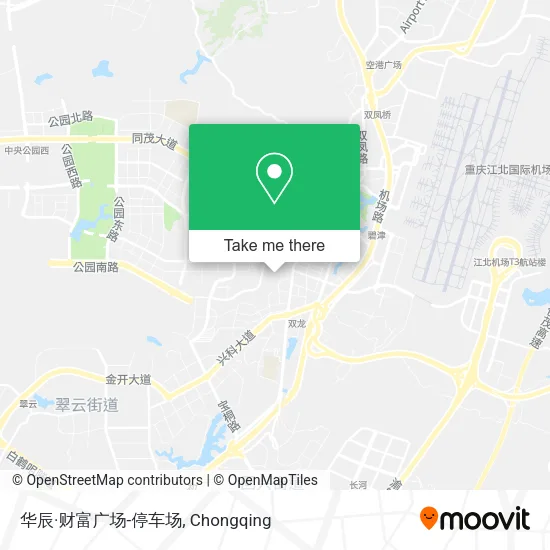 华辰·财富广场-停车场 map