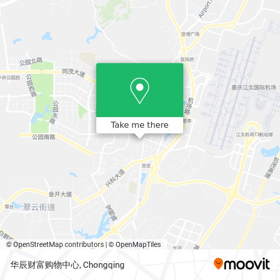 华辰财富购物中心 map