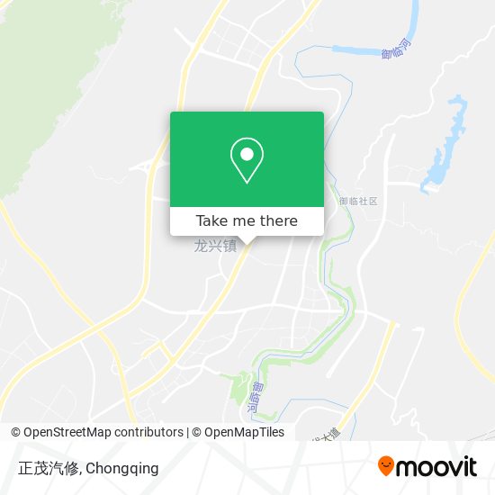 正茂汽修 map