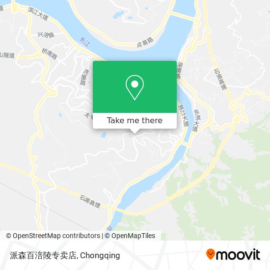 派森百涪陵专卖店 map