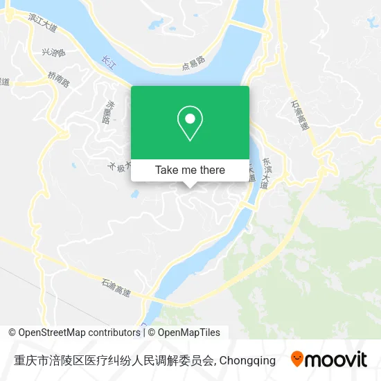 重庆市涪陵区医疗纠纷人民调解委员会 map