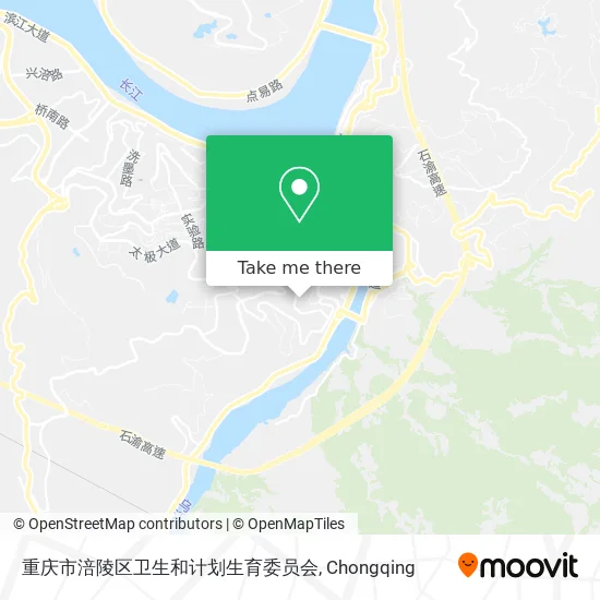 重庆市涪陵区卫生和计划生育委员会 map