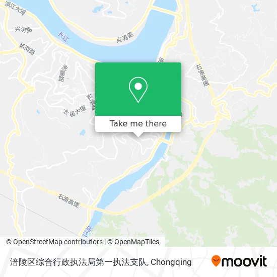 涪陵区综合行政执法局第一执法支队 map