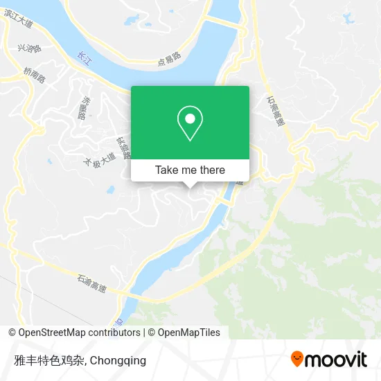 雅丰特色鸡杂 map