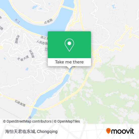 海怡天君临东城 map