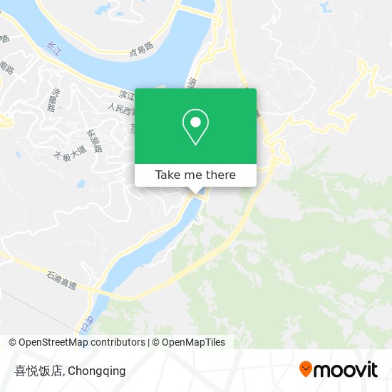 喜悦饭店 map