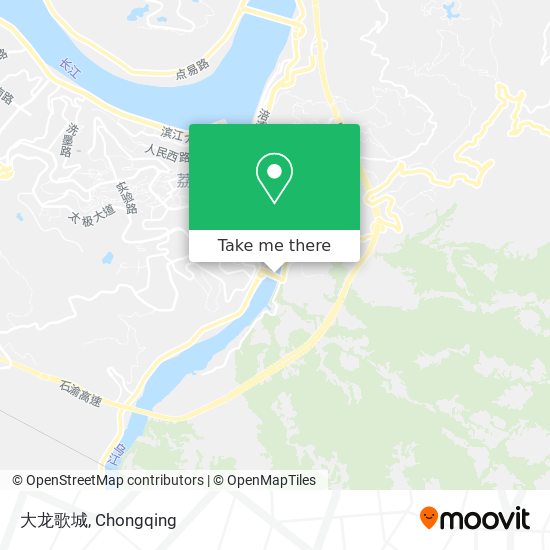 大龙歌城 map