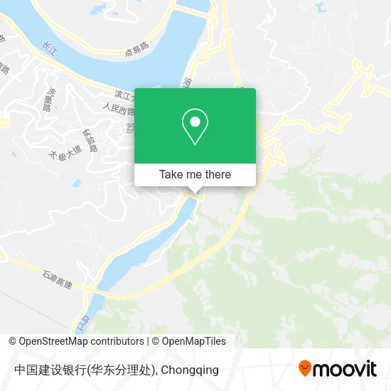 中国建设银行(华东分理处) map