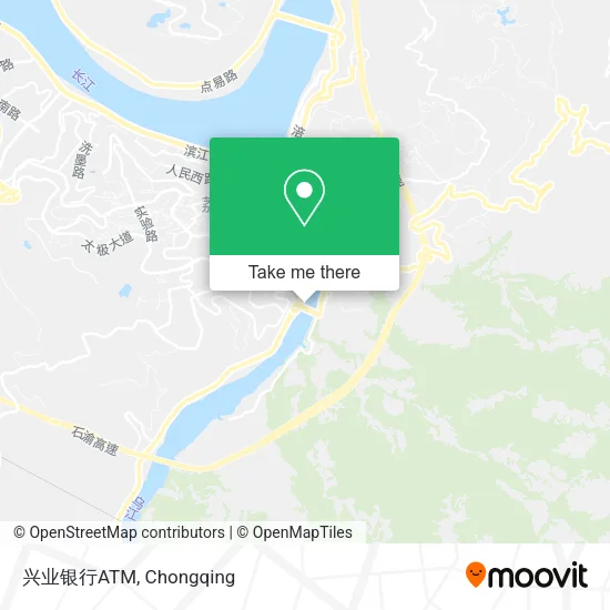 兴业银行ATM map