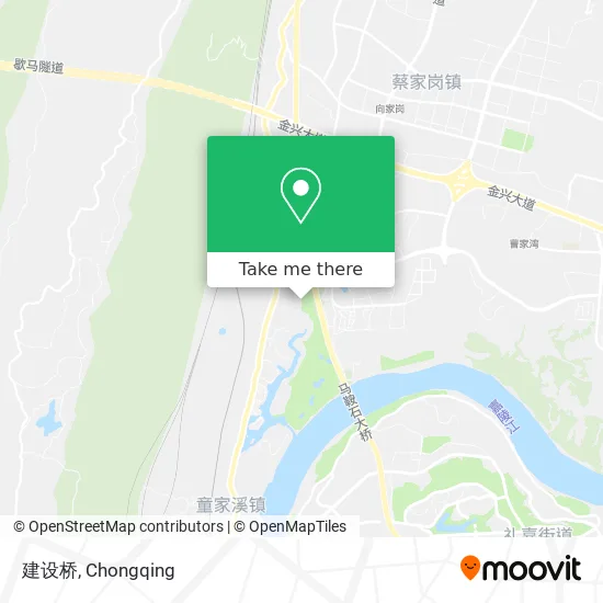 建设桥 map