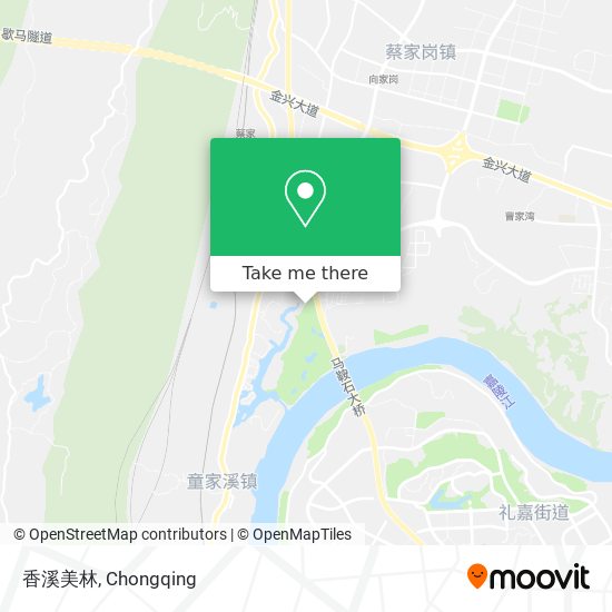 香溪美林 map