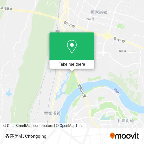 香溪美林 map