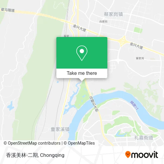香溪美林-二期 map