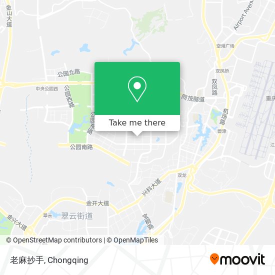 老麻抄手 map
