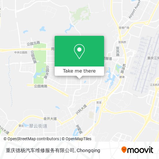 重庆德杨汽车维修服务有限公司 map