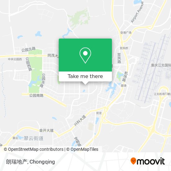 朗瑞地产 map