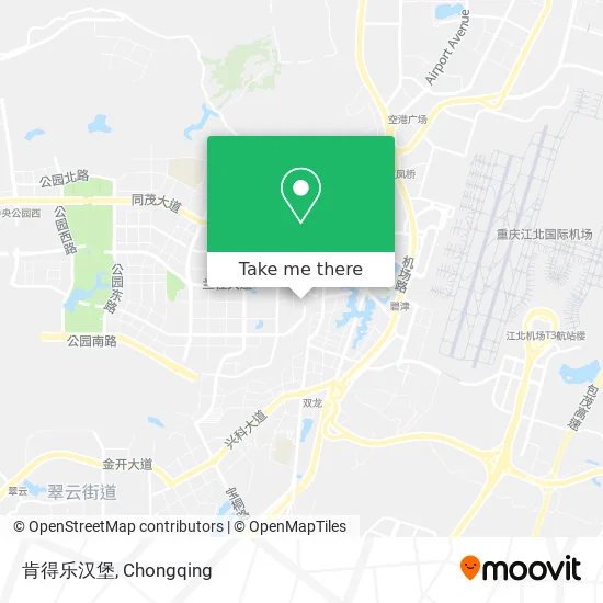 肯得乐汉堡 map