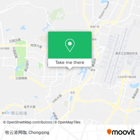 牧云港网咖 map