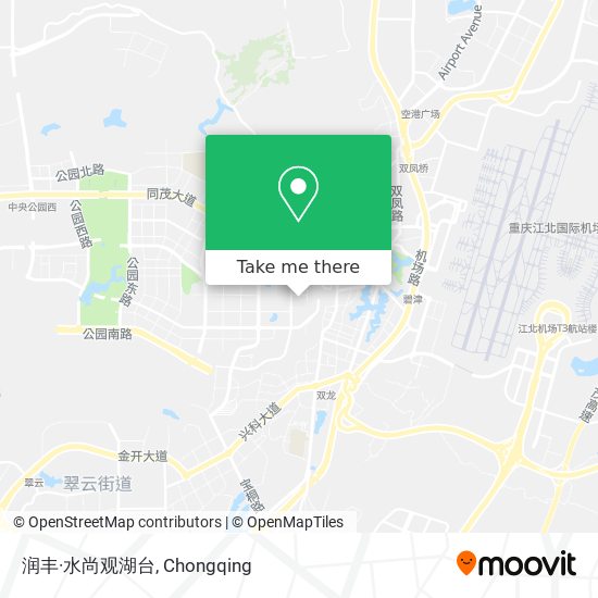 润丰·水尚观湖台 map