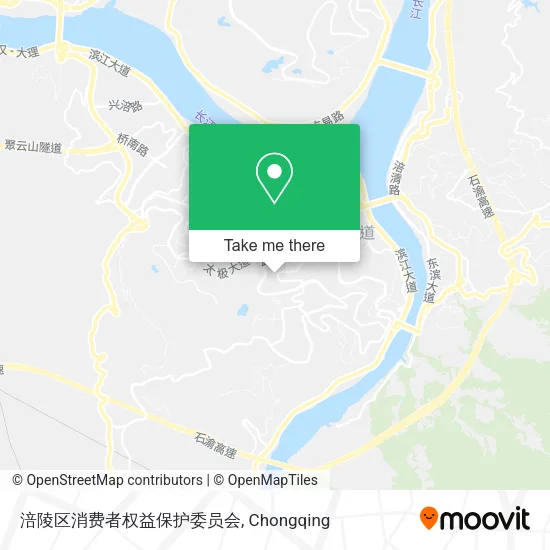 涪陵区消费者权益保护委员会 map
