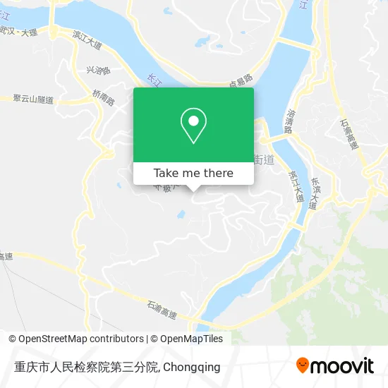 重庆市人民检察院第三分院 map