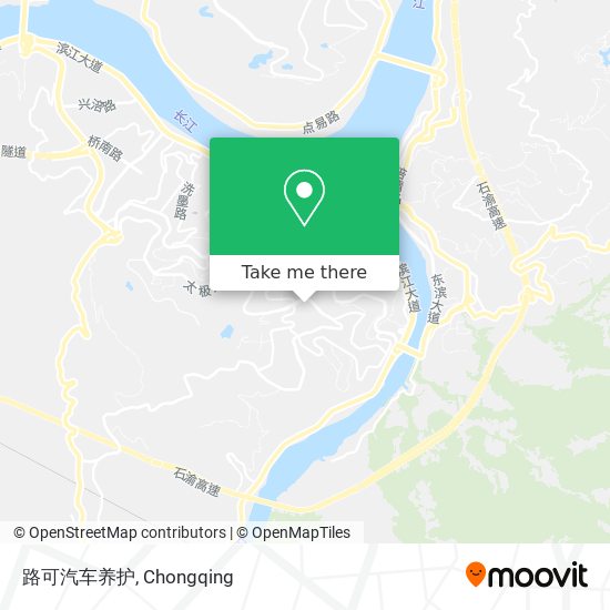 路可汽车养护 map
