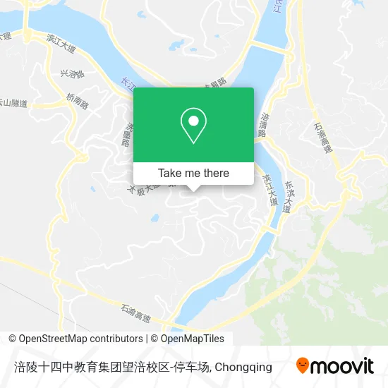 涪陵十四中教育集团望涪校区-停车场 map