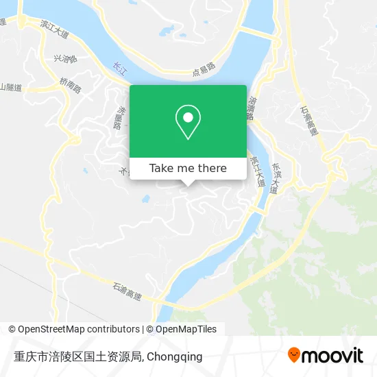 重庆市涪陵区国土资源局 map