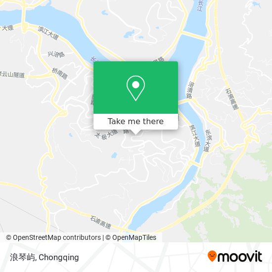 浪琴屿 map