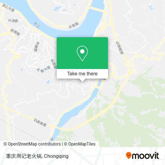 重庆周记老火锅 map