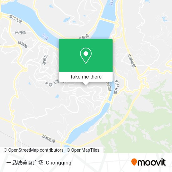 一品城美食广场 map