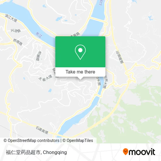 福仁堂药品超市 map