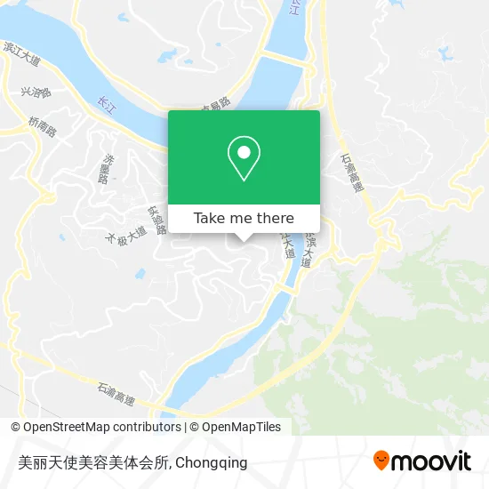 美丽天使美容美体会所 map