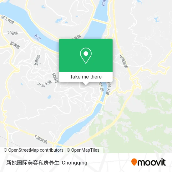 新她国际美容私房养生 map