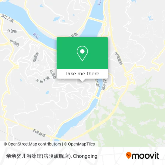 亲亲婴儿游泳馆(涪陵旗舰店) map