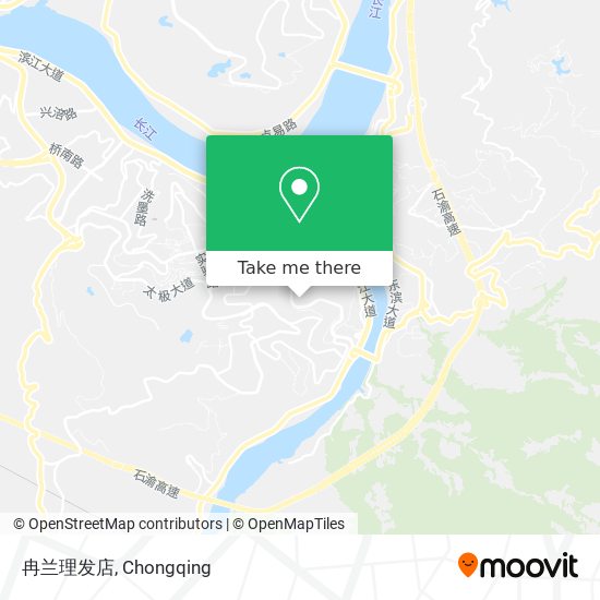 冉兰理发店 map