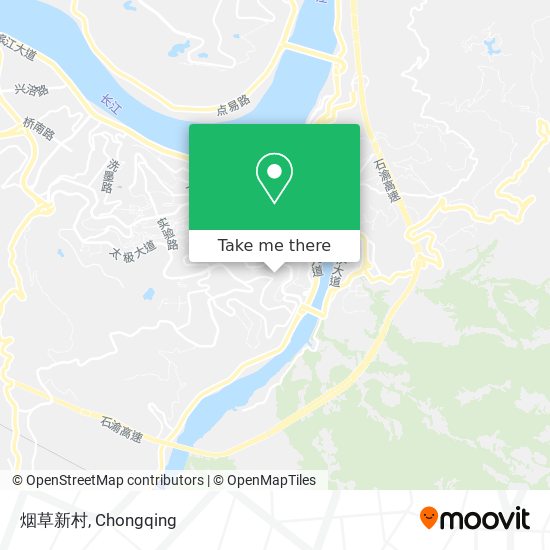 烟草新村 map