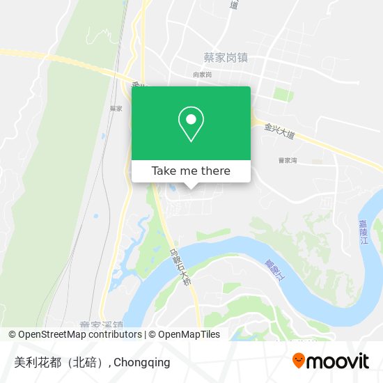 美利花都（北碚） map
