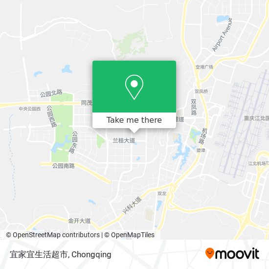 宜家宜生活超市 map