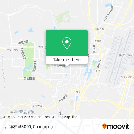 汇祥林里3000 map