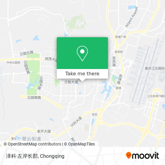 泽科·左岸长郡 map