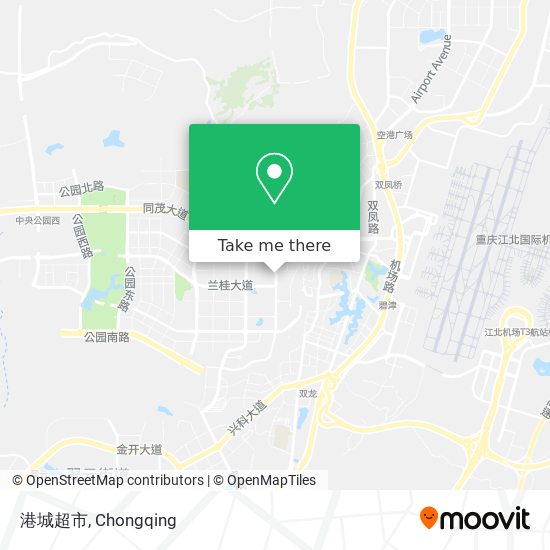 港城超市 map