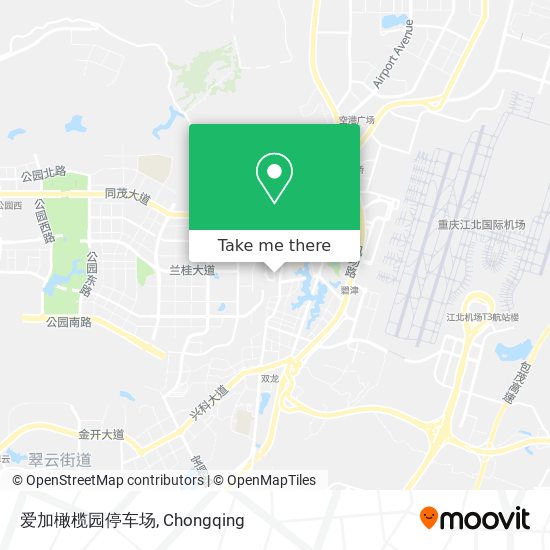 爱加橄榄园停车场 map